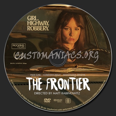 The Frontier dvd label