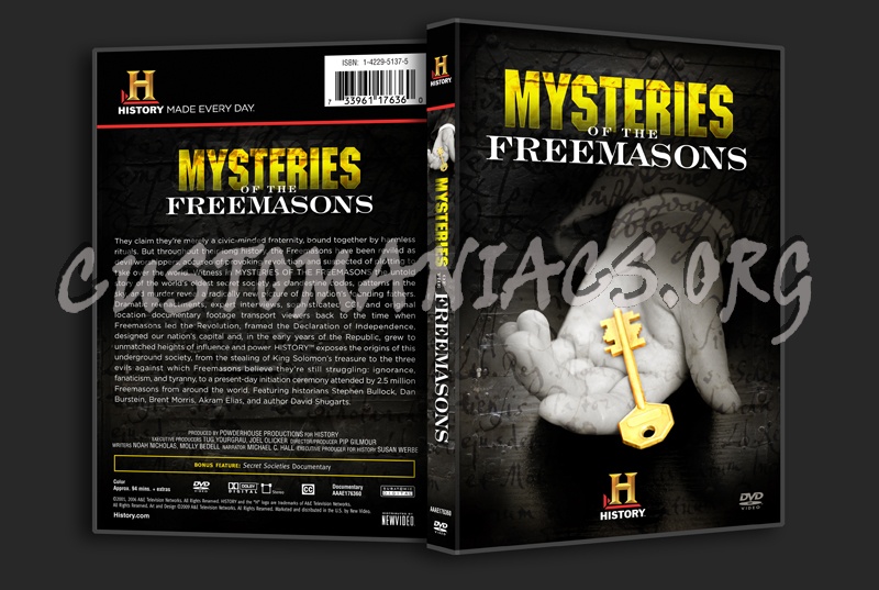 Mysteries of the Freemasons dvd cover