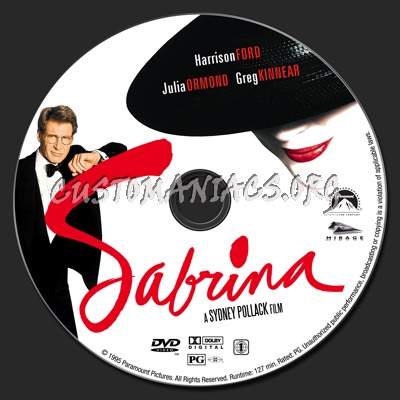 Sabrina dvd label