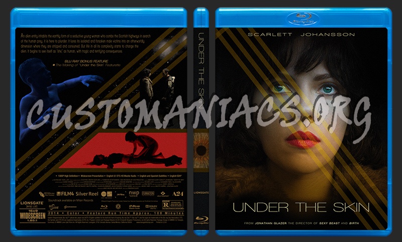 Under The Skin blu-ray cover