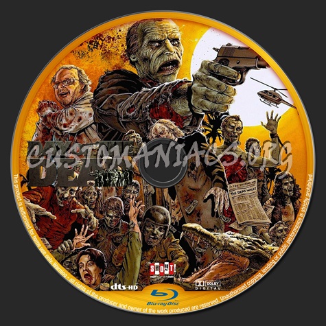 Day of the Dead blu-ray label