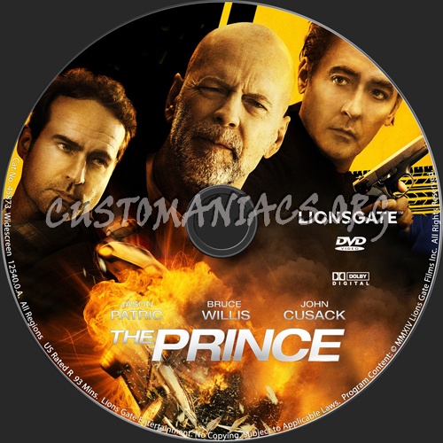 The Prince dvd label