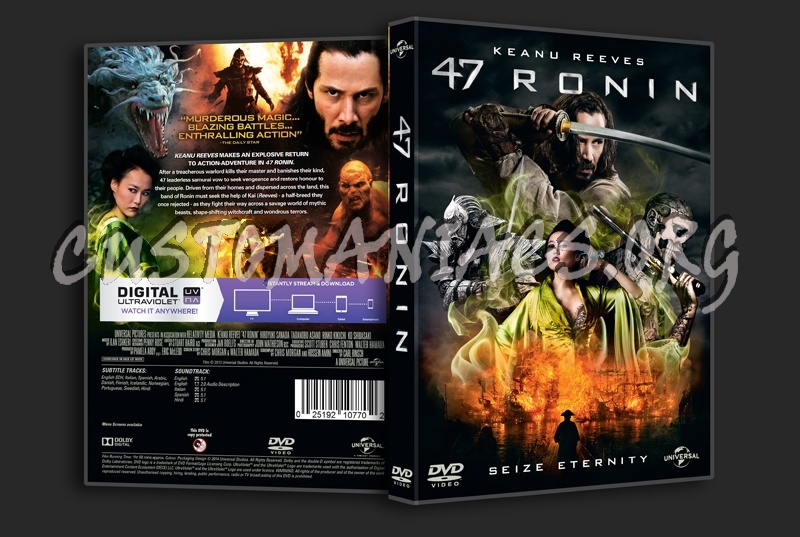 47 Ronin dvd cover