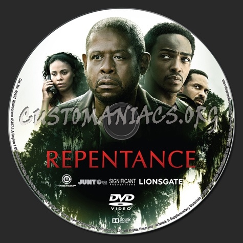 Repentance dvd label