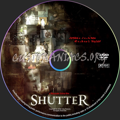 Shutter dvd label