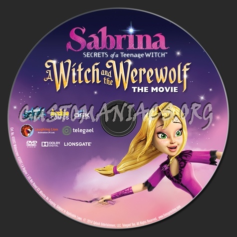 Sabrina A Witch and the Werewolf dvd label