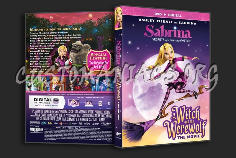 Sabrina A Witch and the Werewolf dvd cover