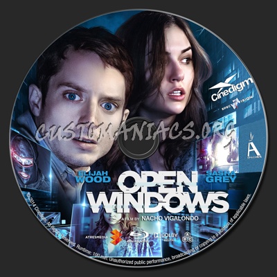 Open Windows blu-ray label