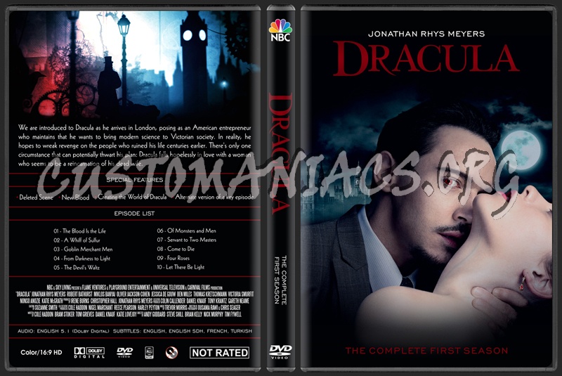 Dracula (Season 1) dvd cover