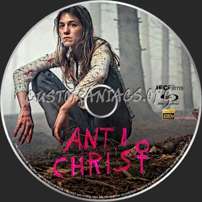 Antichrist blu-ray label