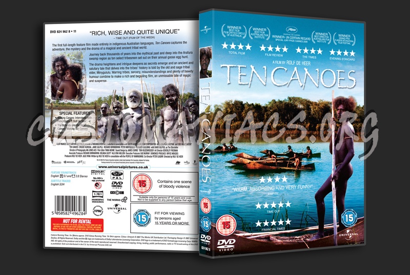 Ten Canoes dvd cover