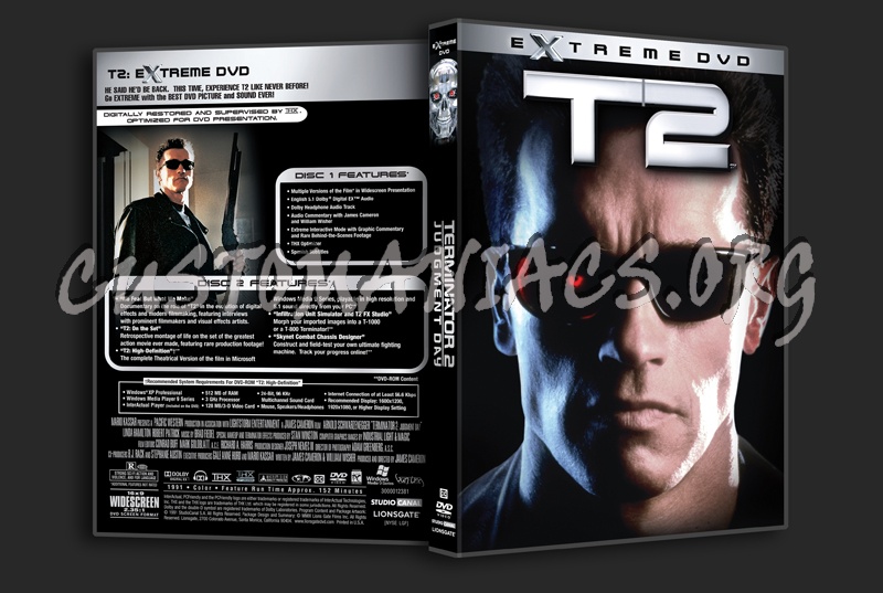 Terminator 2 dvd cover