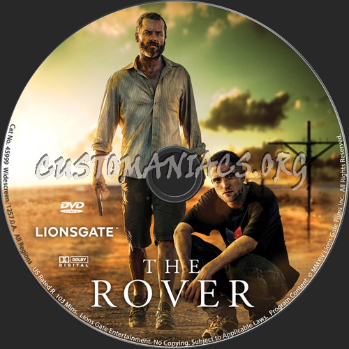 The Rover dvd label