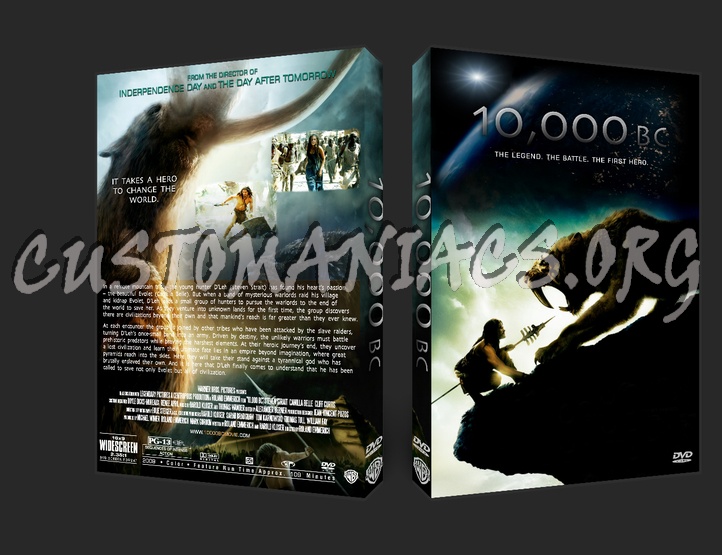 10000bc dvd cover