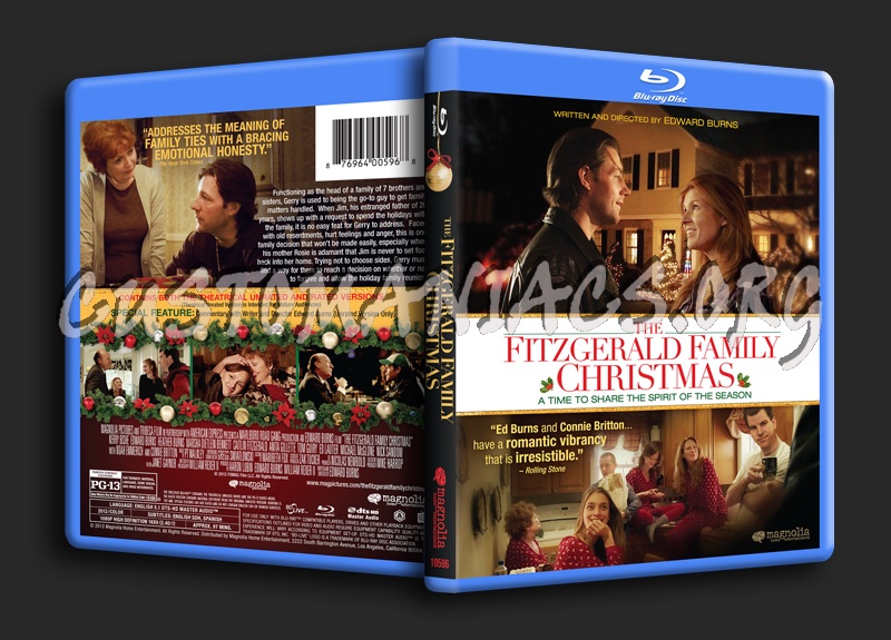 The Fitzgerald Family Christmas blu-ray cover