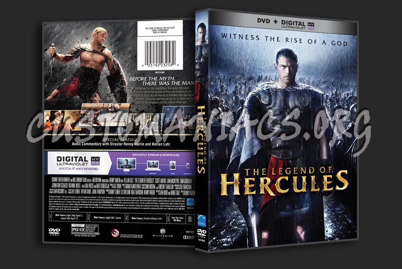 The Legend of Hercules dvd cover