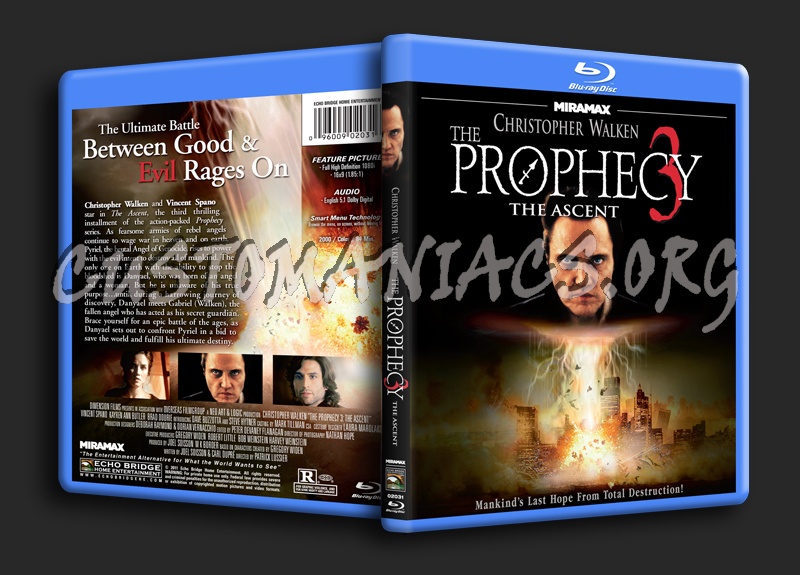 The Prophecy 3 The Ascent blu-ray cover