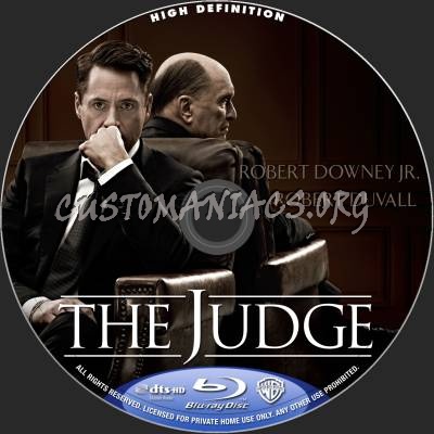 The Judge blu-ray label