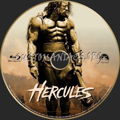 Hercules blu-ray label