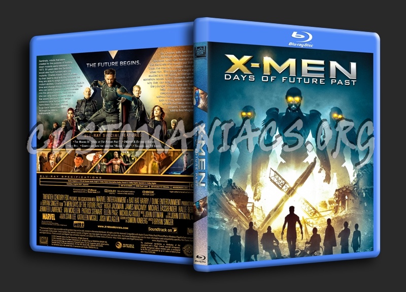 X-Men: Days of Future Past blu-ray cover