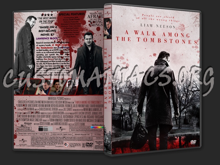 A Walk Among the Tombstones dvd cover