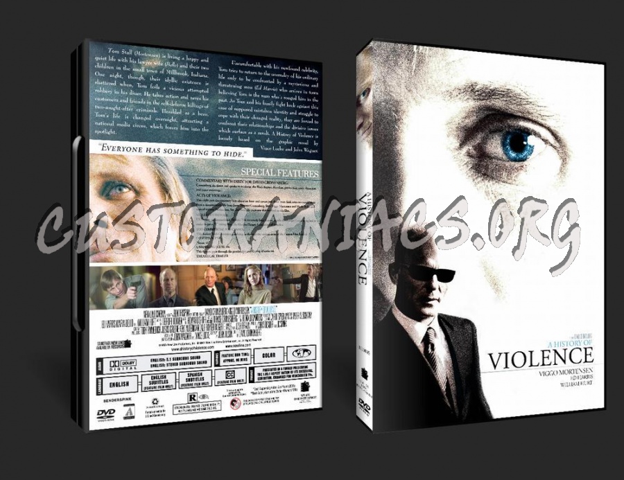 A History of Violence dvd cover