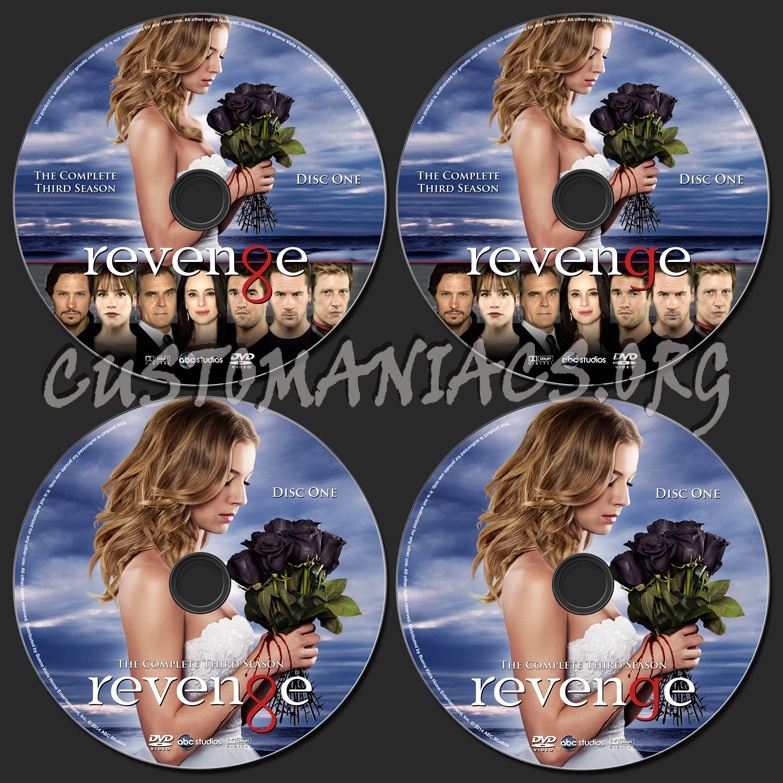 Revenge Season 3 dvd label