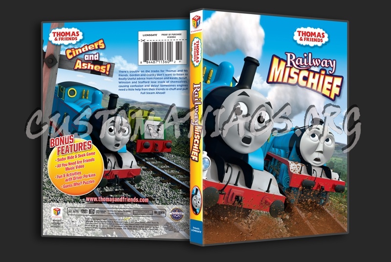 Thomas & Friends Railway Mischief dvd cover