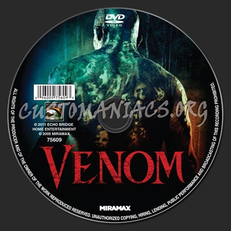 Venom dvd label