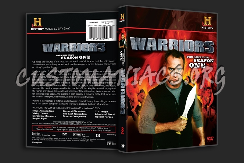 Warriors Season 1 dvd cover