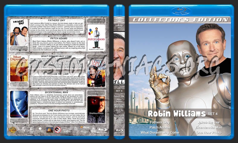 Robin Williams Collection - Sets 1-6 blu-ray cover