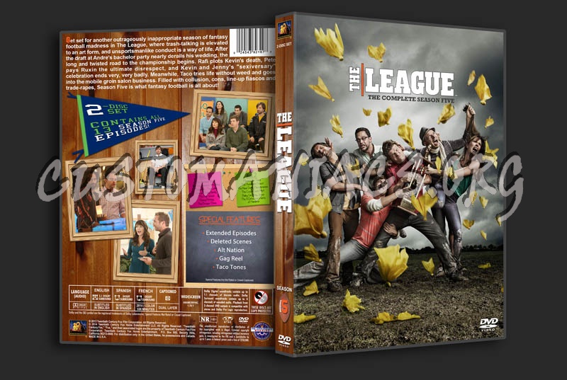 The League - Season 5 dvd cover