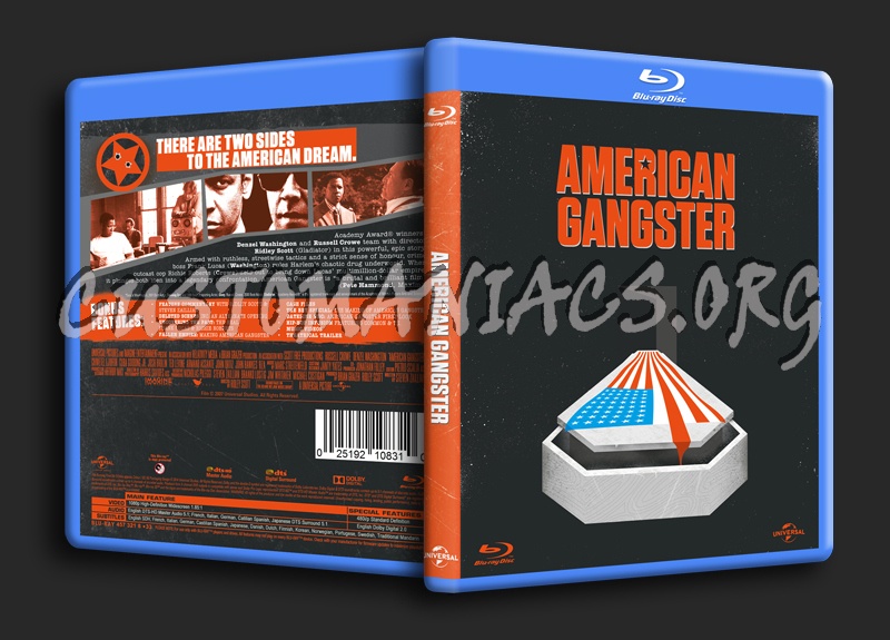 American Gangster blu-ray cover