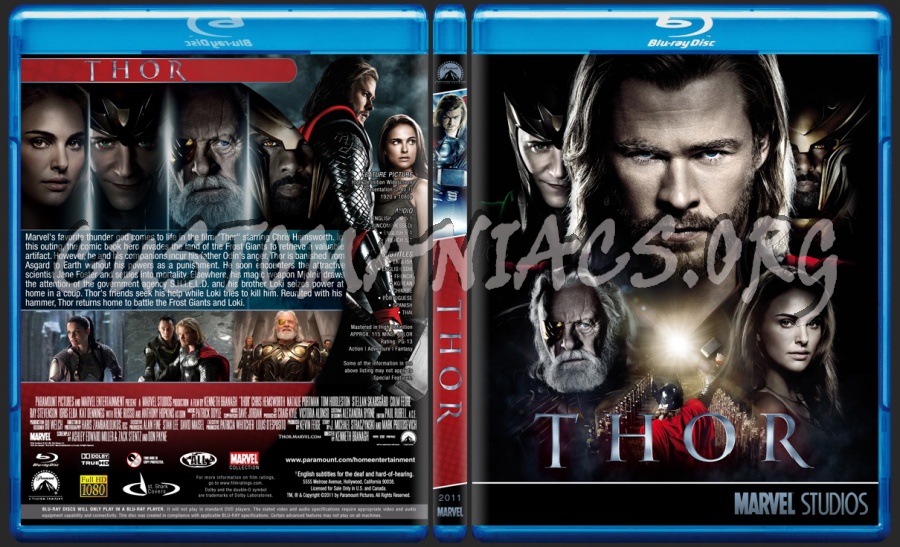 Thor - Marvel Collection blu-ray cover