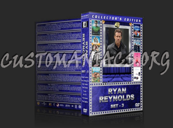 Ryan Reynolds Collection - Set 3 dvd cover