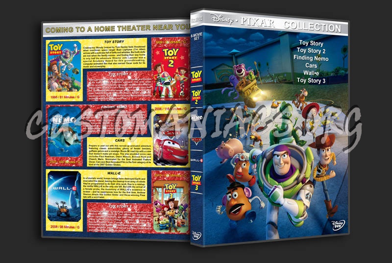 Disney  Pixar Collection dvd cover