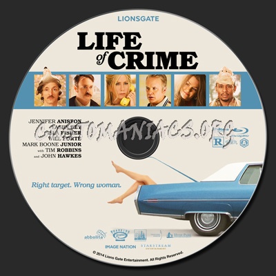 Life Of Crime blu-ray label