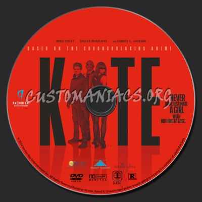 Kite dvd label