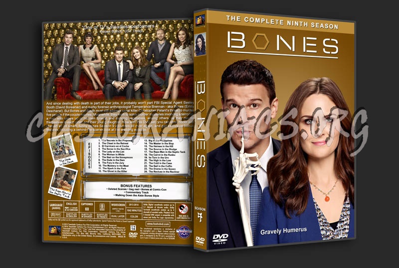 Bones - Season 9 dvd cover