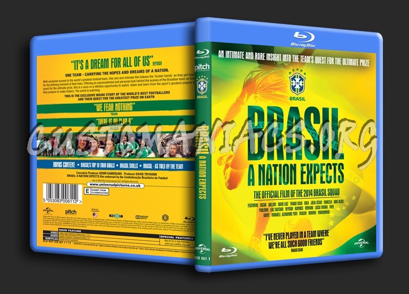 Brasil A Nation Expects blu-ray cover