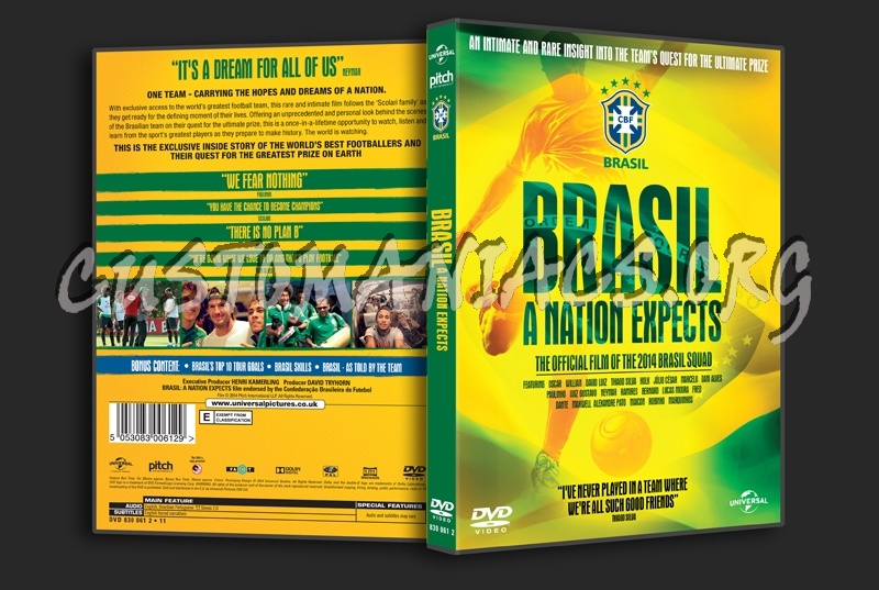 Brasil A Nation Expects dvd cover