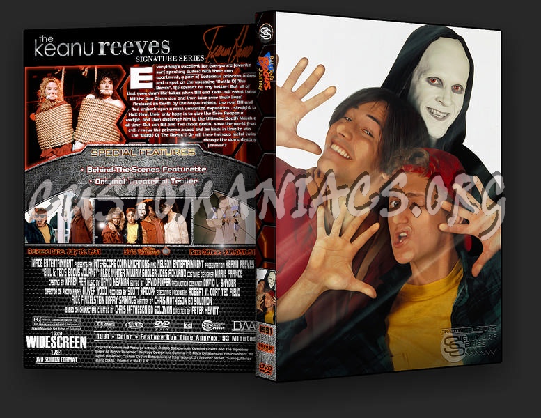 Bill and Ted's Bogus Journey dvd cover