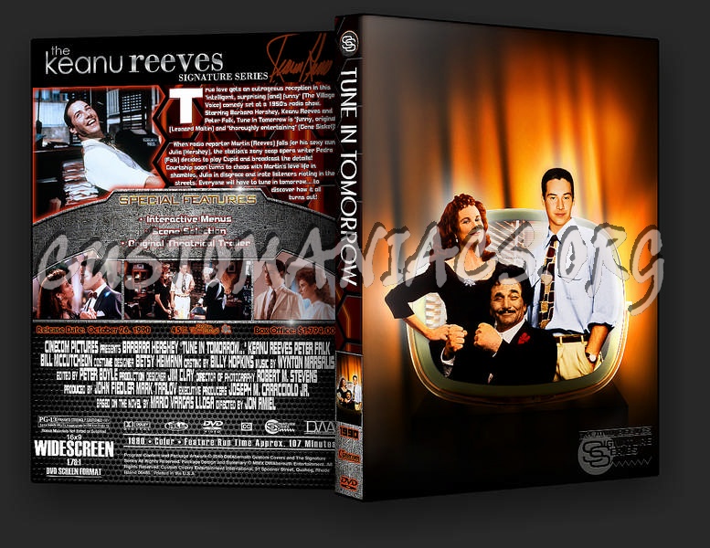 Tune in Tomorrow dvd cover