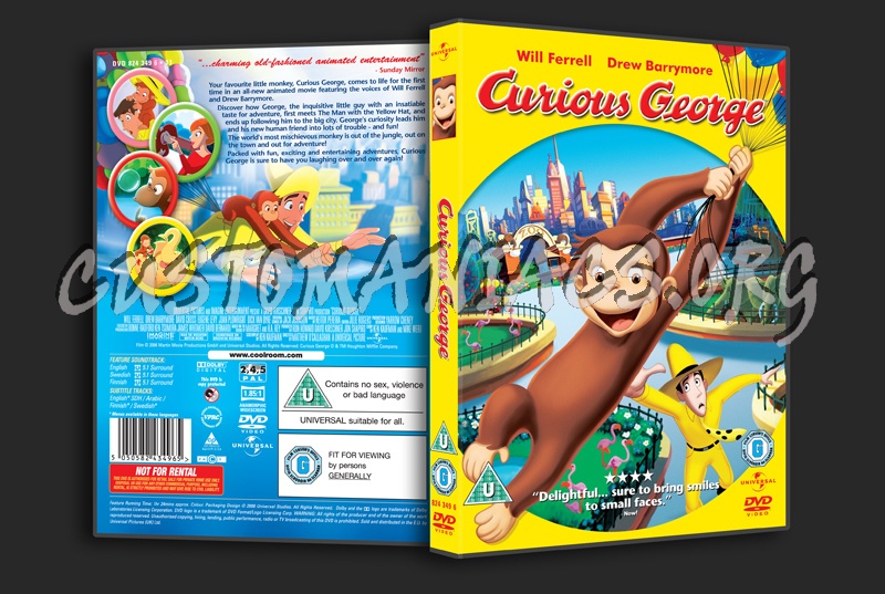 Curious George dvd cover