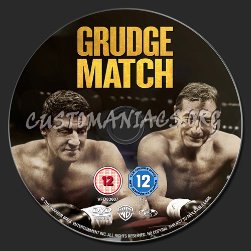 Grudge Match dvd label