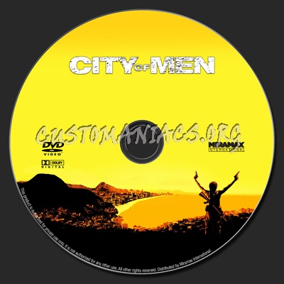 City of Men dvd label