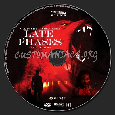 Late Phases dvd label