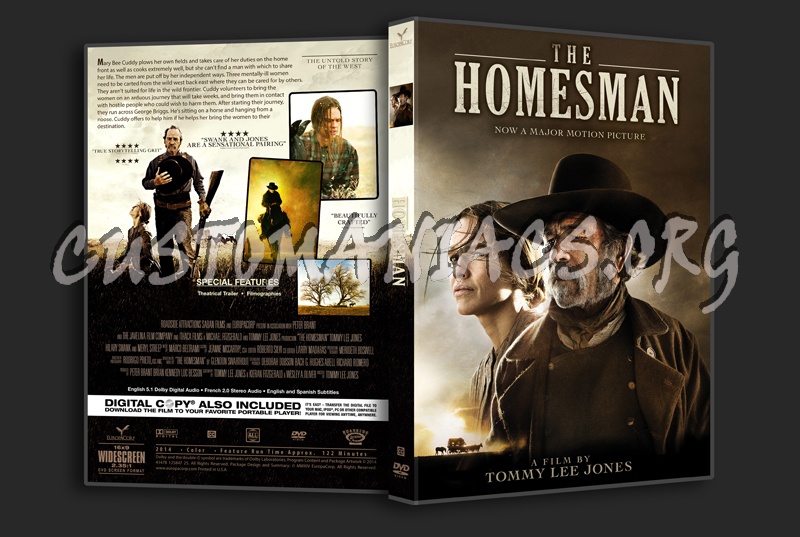 The Homesman dvd cover