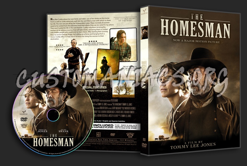 The Homesman dvd cover