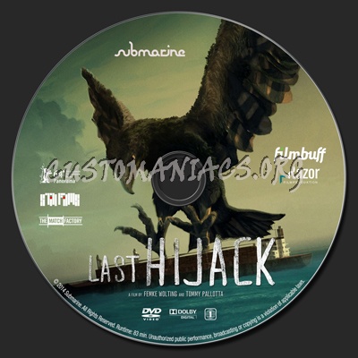 Last Hijack dvd label